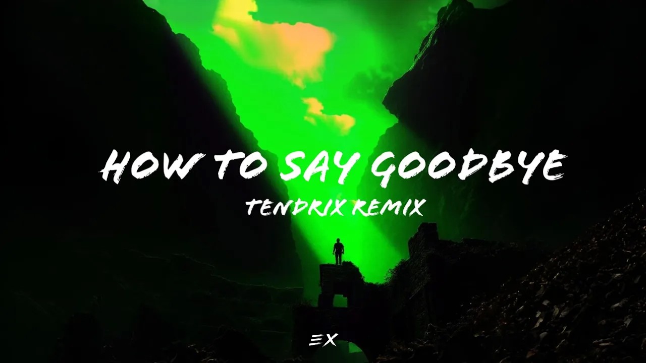 Said The Sky - How To Say Goodbye (Feat. Jessica Baio) (Tendrix Remix) (Lyric Visualizer)