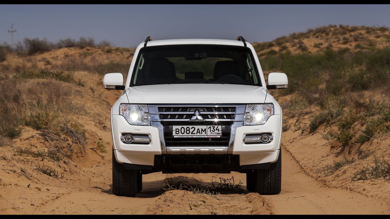Mitsubishi Pajero 4 off road (2015). Как прыгать на 