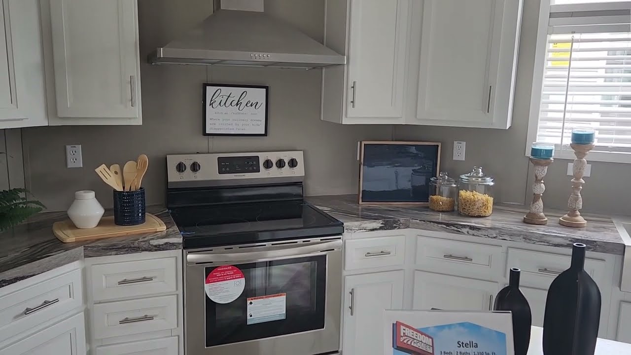 The Stella Doesn't Disappoint! 3 bed 2 Bath Double Wide under $145,000