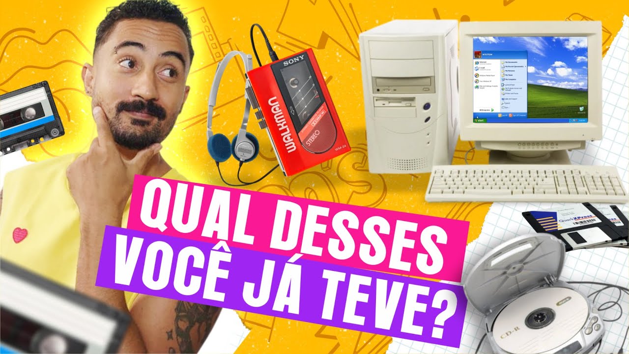 OBJETOS ANTIGOS - Qual desses você já teve? | Nostalgia #006