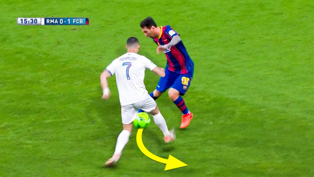 When Messi was fuming, not even Cristiano Ronaldo could stop him!