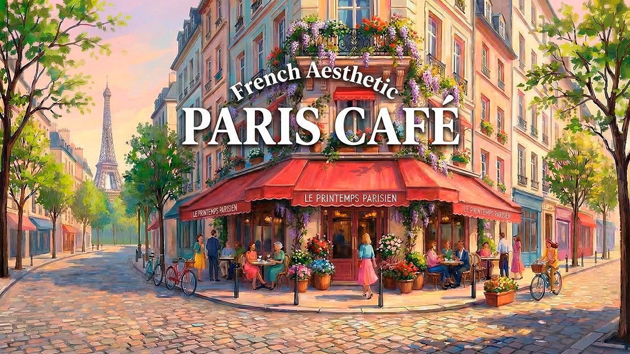 French Vintage Jazz — Spring Paris Café | 1940s Oldies Jazz Playlist | Cozy Background Music | BGM