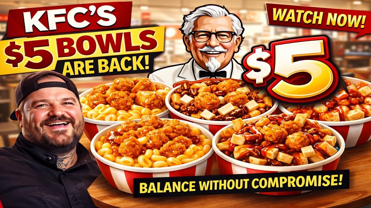 KFC Brings Back $5 Bowls in 2026 — Here’s Why Everyone’s Talking About It