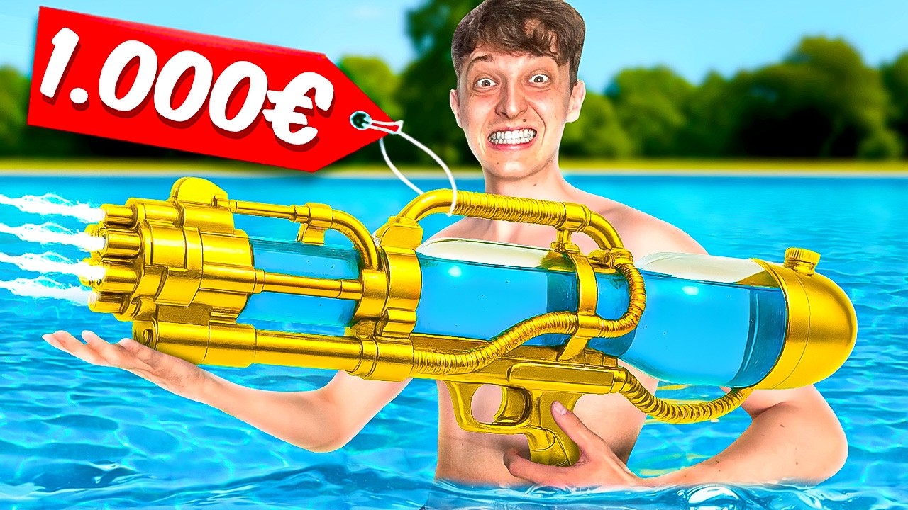 Ich teste die KRASSESTEN WASSER GADGETS der WELT! 😱 (extrem)