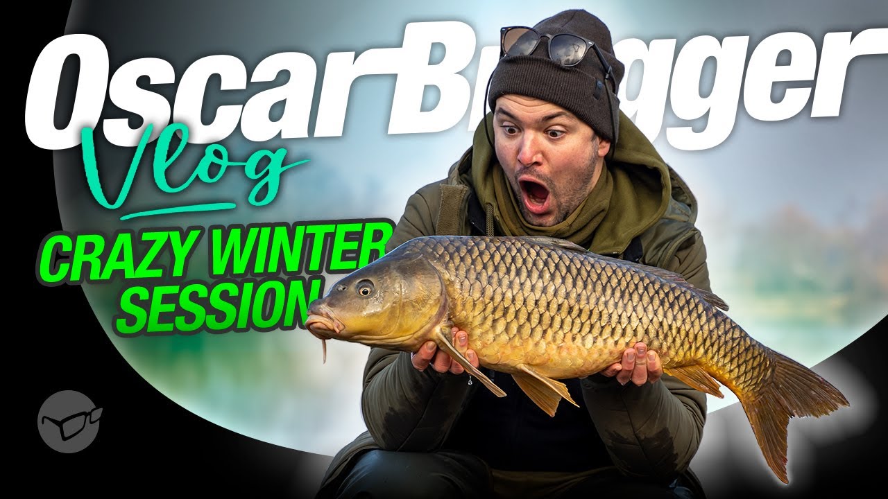 Crazy Winter Session 🤪🎣❄️ Sessione in un nuovo lago 🤩 - Oscar&rsquo;s iPhone Vlog | Carpfishing