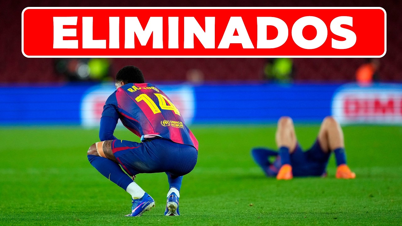 El Bar&ccedil;a eliminado: REACCION EN CALIENTE