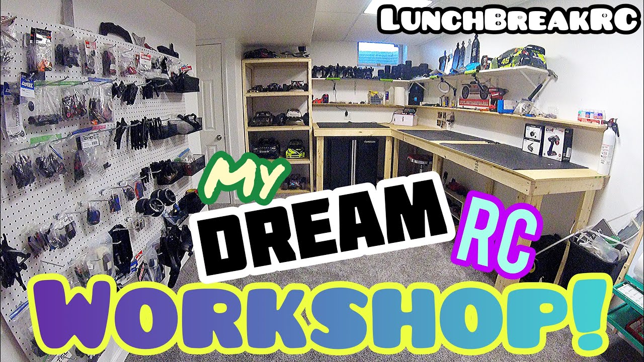LunchBreakRC - RC Workshop Build! - Timelapse