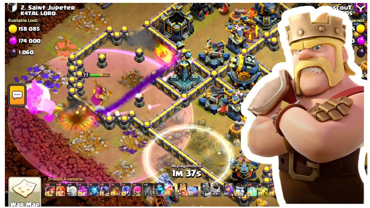 Townhall 18 Best Fireball Attack In Clash Of Clans | KAMAL COC