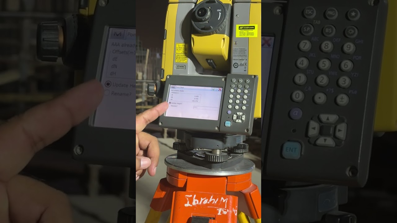 How use Topcon GTseries magnet field as a Level machine