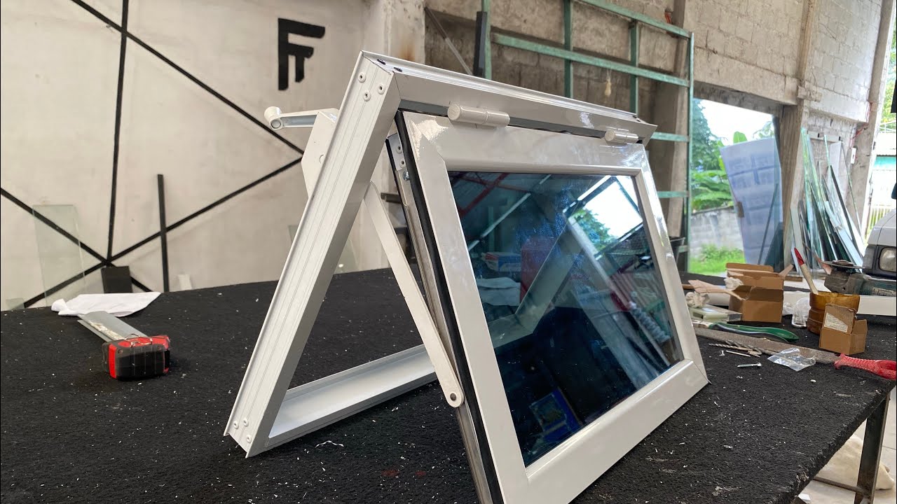 ✅Operador para ventanas de proyección cómo instalar el operador de manivela en ventanas de aluminio