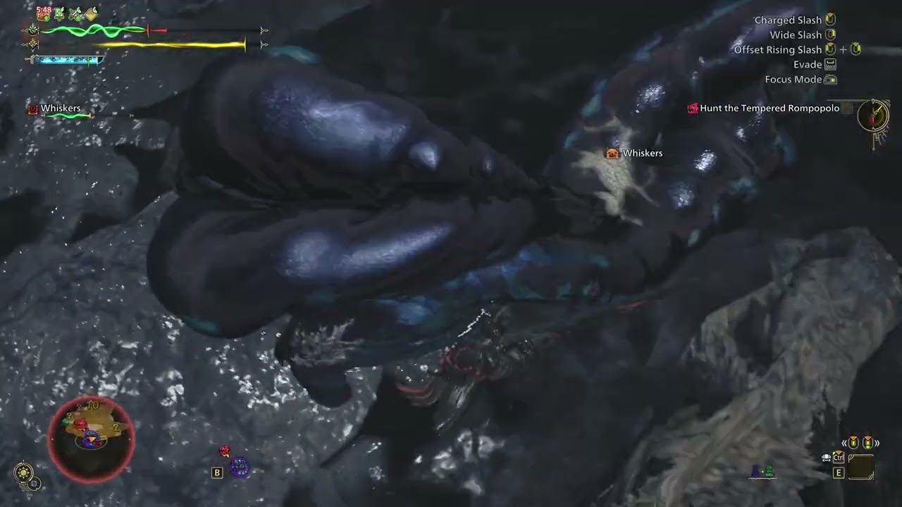 Hunting a Tempered Rompopolo in MH Wilds!