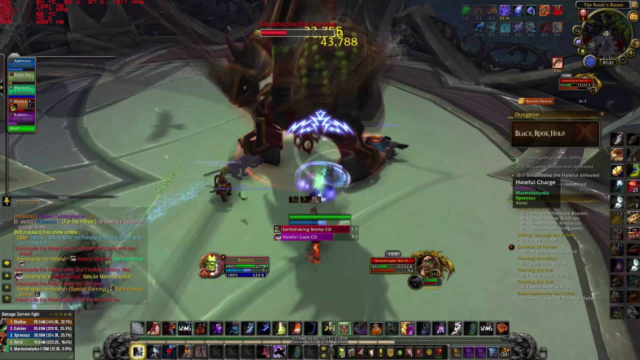 WoW Legion:Enhancement Shaman DPS