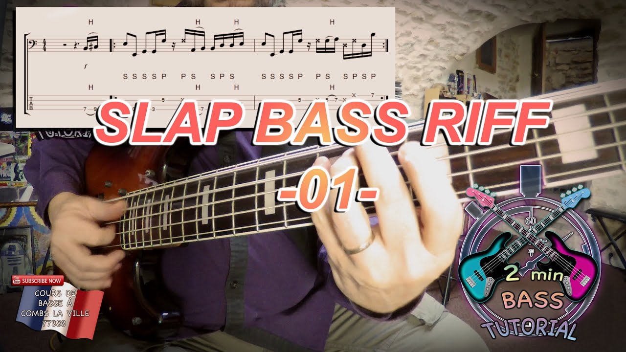 Slap Bass RIFF -01-