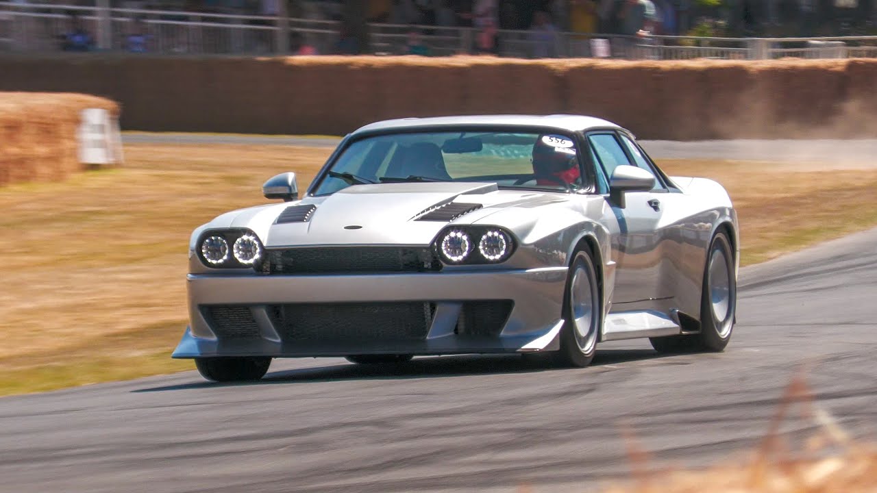 650bhp Jaguar TWR SUPERCAT V12 | Loud Accelerations, Flames, Start Up, Details, ...