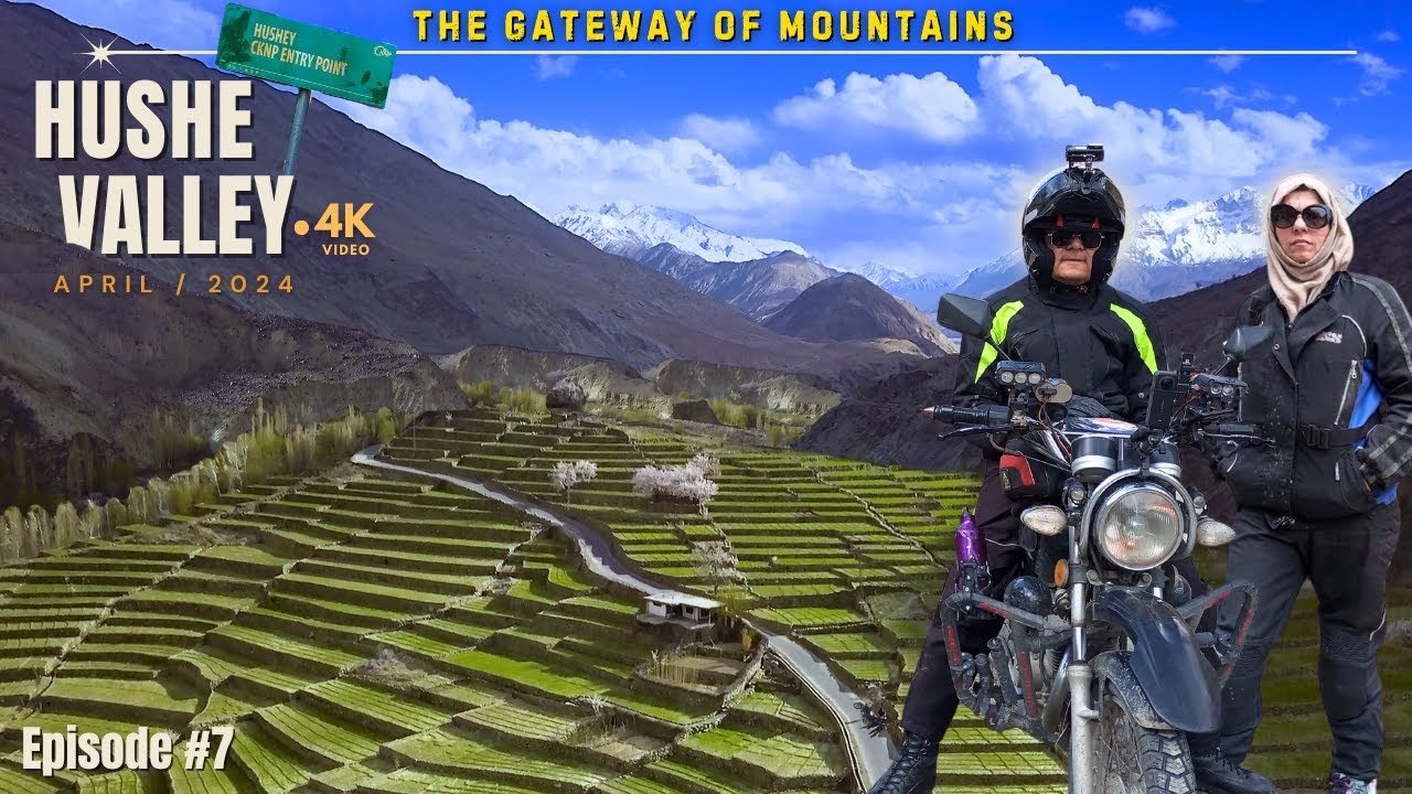 Off Road Bike Adventure in Last Village Of Pakistan Hushe | Mashabrum Peak & K2