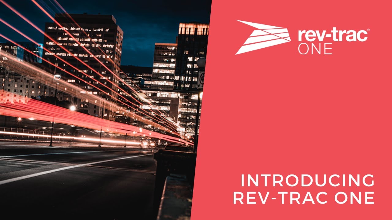 Introducing Rev-Trac ONE
