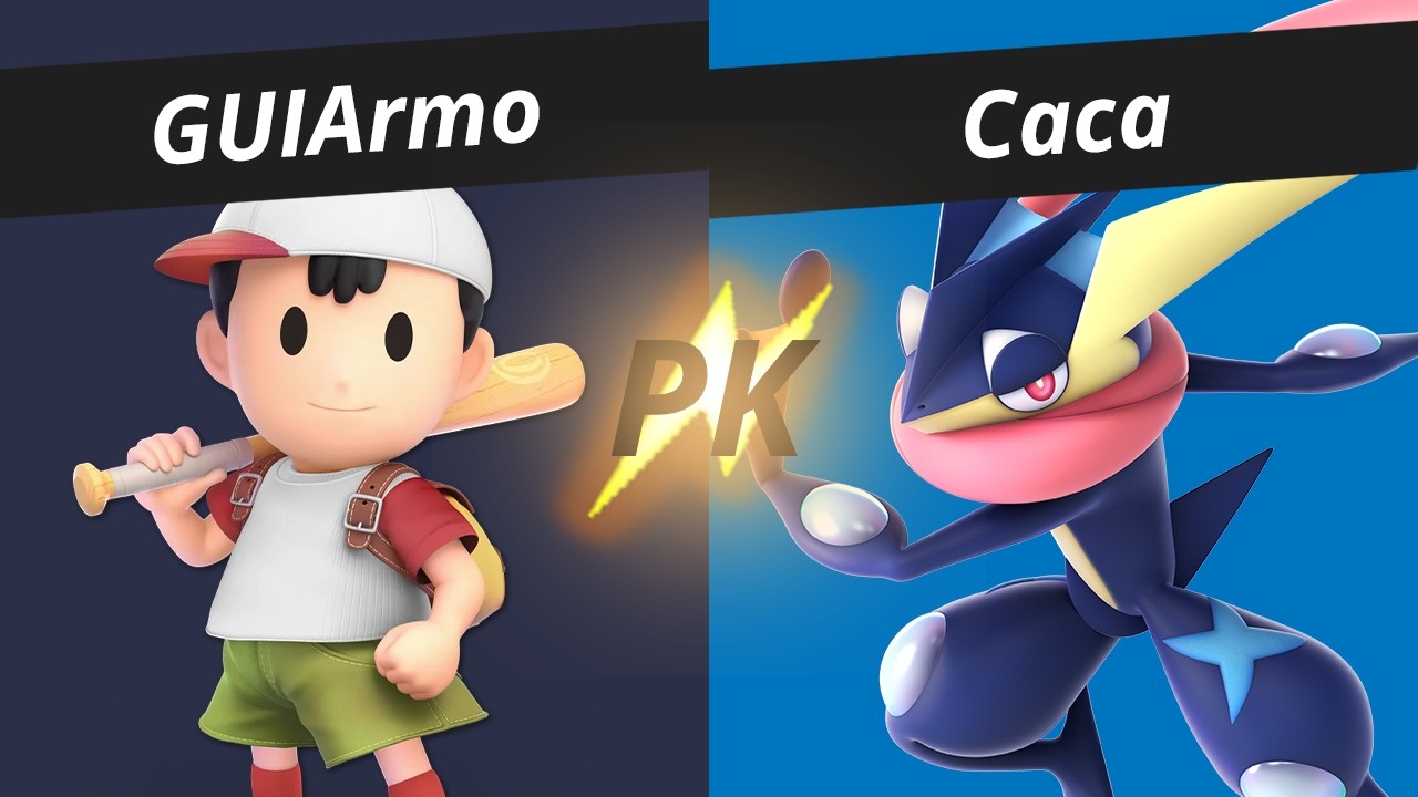 TIE 2026 WR1 GUIArmo (Ness, Pikachu) VS Caca (Greninja, Ike)