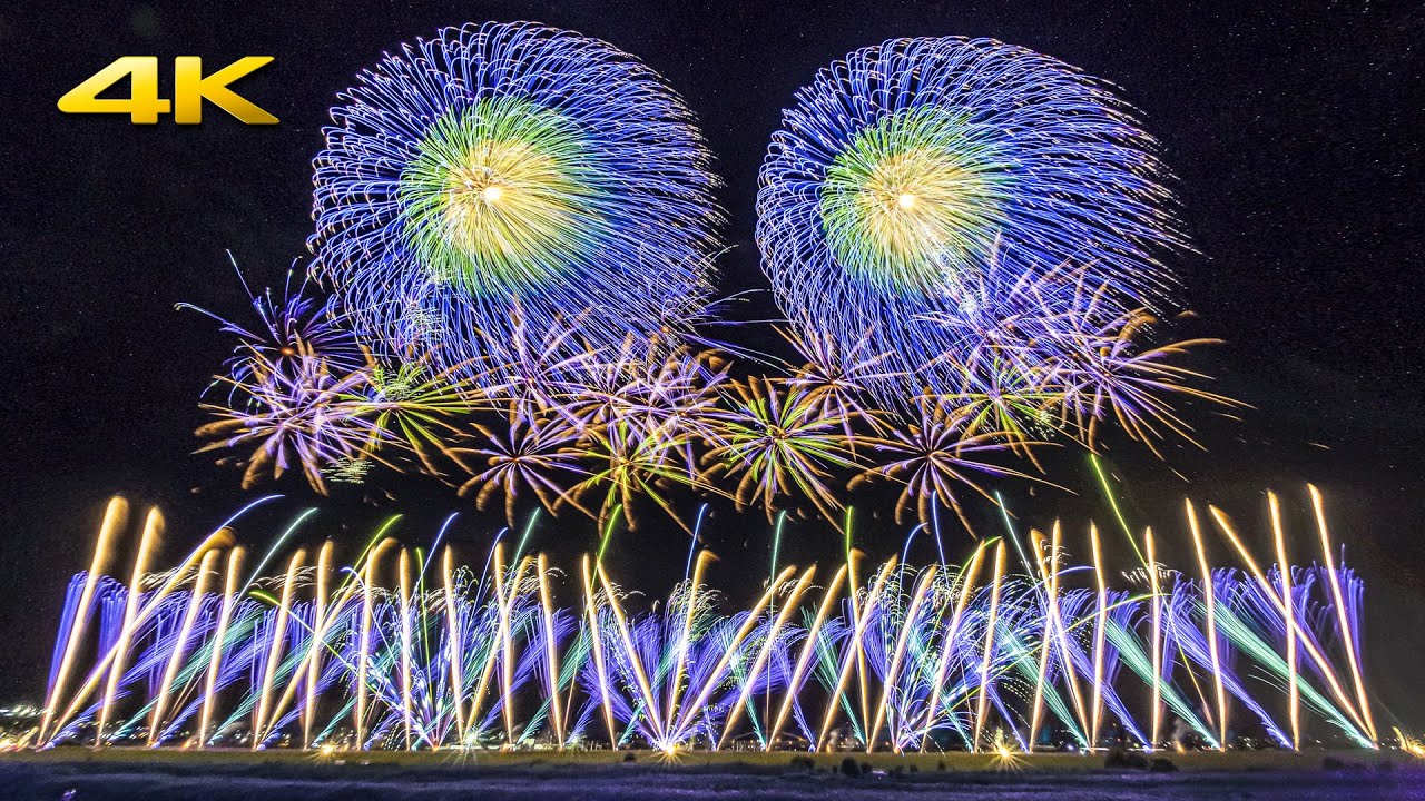 神明の花火 2022 グランドフィナーレ 500m超ワイド  - Shinmei Fireworks Display / Grand Finale - (Panasonic S5 + BRAW)