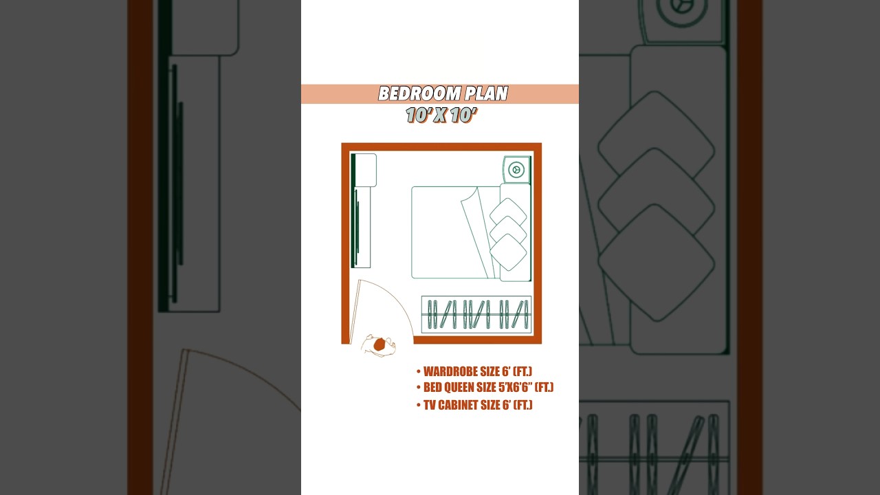 कैसा होगा ❓Small Bedroom Setup 10x10ft | Perfect Space Utilization & Decor Ideas #bedroomdecor