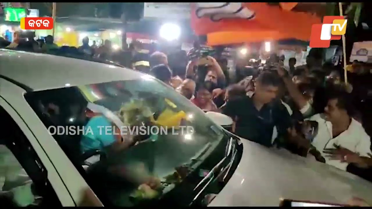 NDA Presidential candidate Draupadi Murmu receives rousing welcome in Cuttack