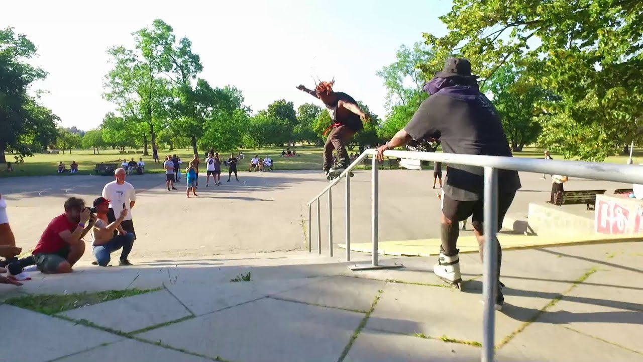 Montre Livingston at master of real street contest (PRAGUE)