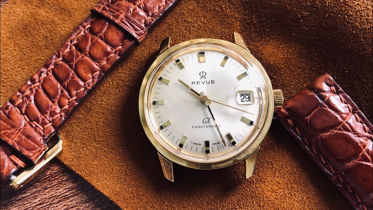 Revue Exactomatic 1960 - một chiếc đồng hồ Vintage hiếm có của thương hiệu lớn (6tr5 - 07940.99998) 