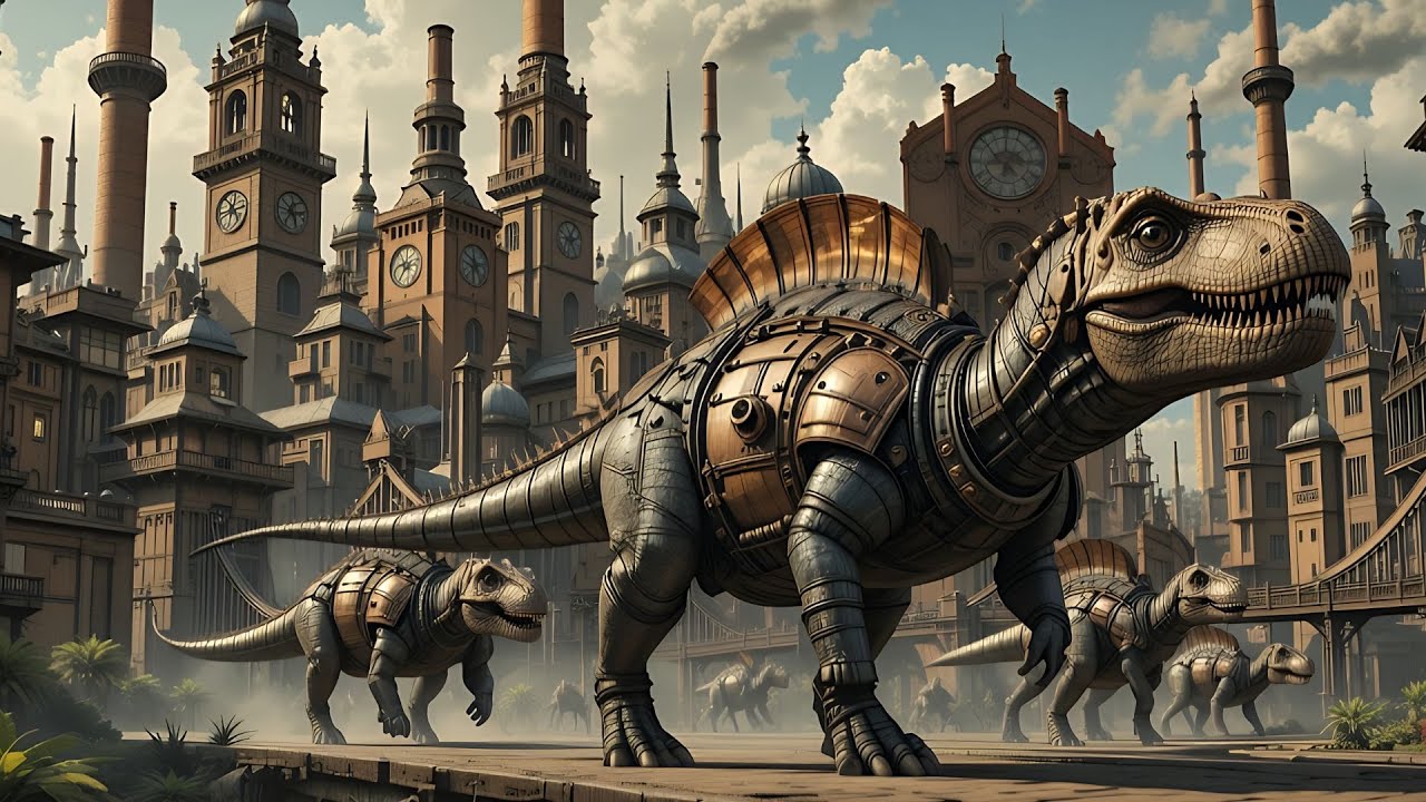 Jurassic Punk: The Rise of Steampunk Dinosaurs