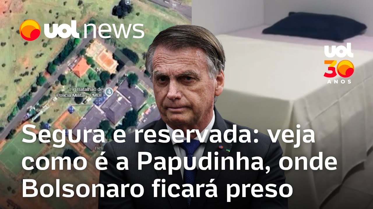 Quartel dentro da Papuda: como &eacute; a Papudinha, onde Bolsonaro ficar&aacute; preso