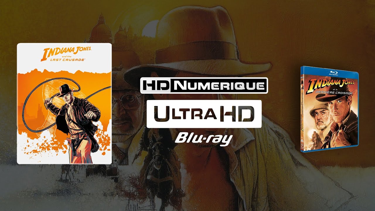 Indiana Jones et La Dernière Croisade (The Last Crusade) : 4K Ultra HD vs Blu-ray