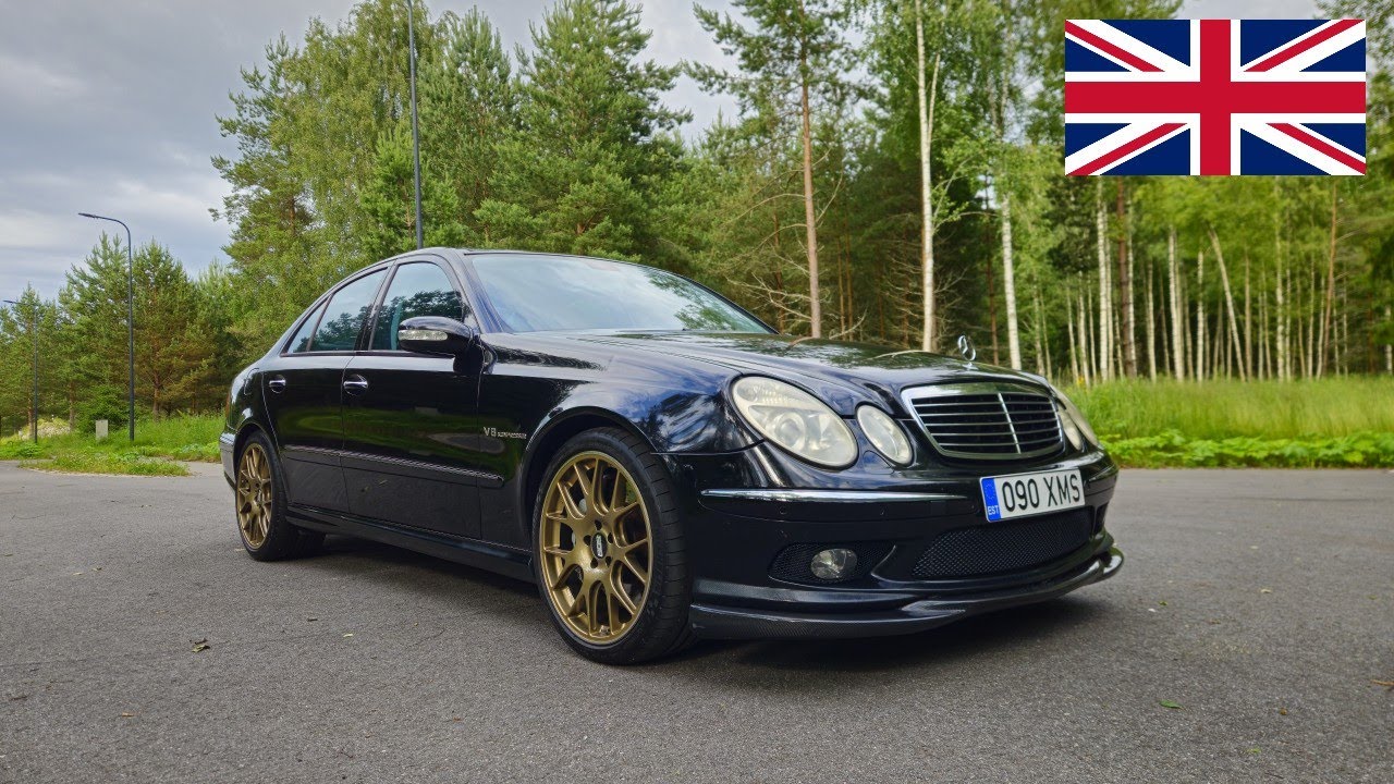 Mercedes-Benz E55 AMG 2003 (156 000km) 🇬🇧🇺🇸