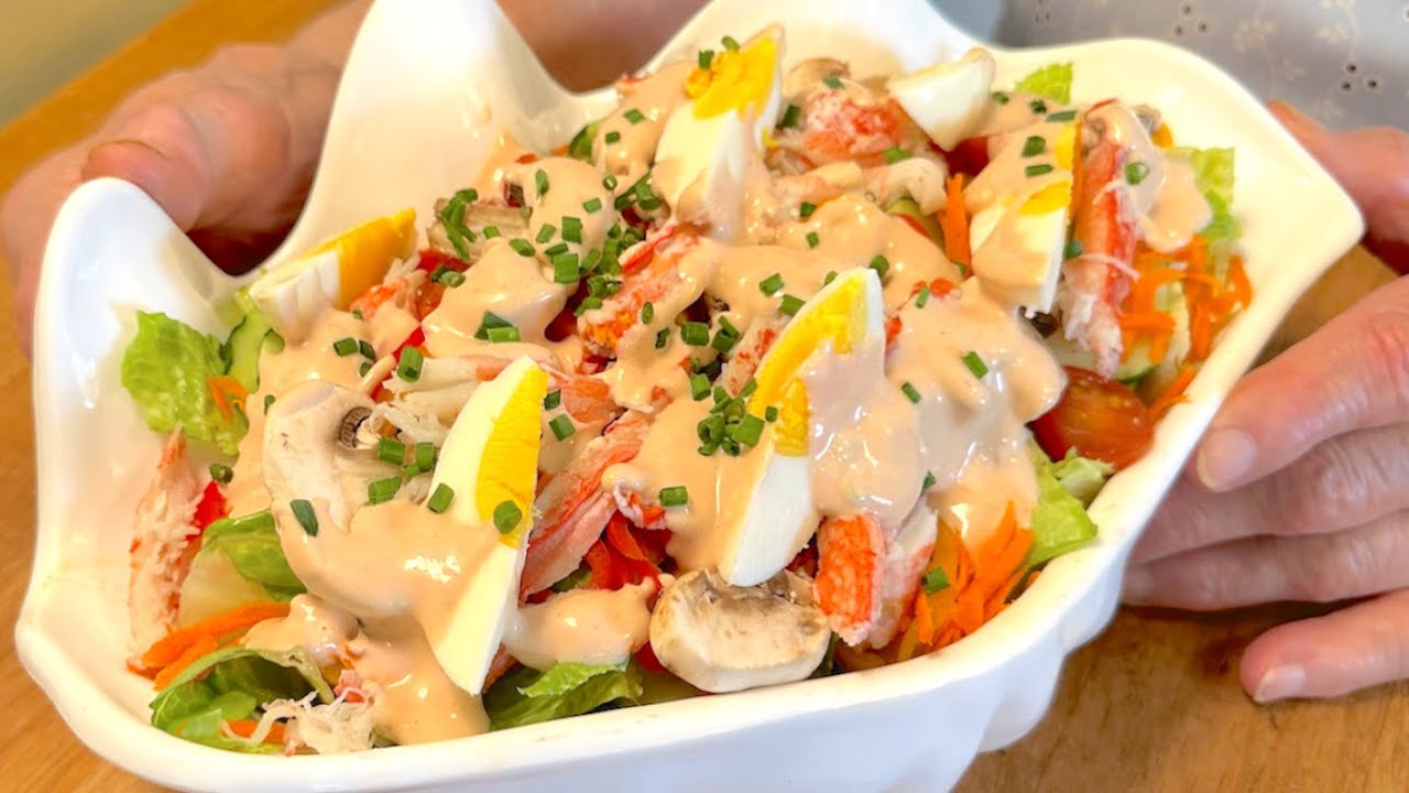 Crab Louie Salad | Joyce's Kitchen