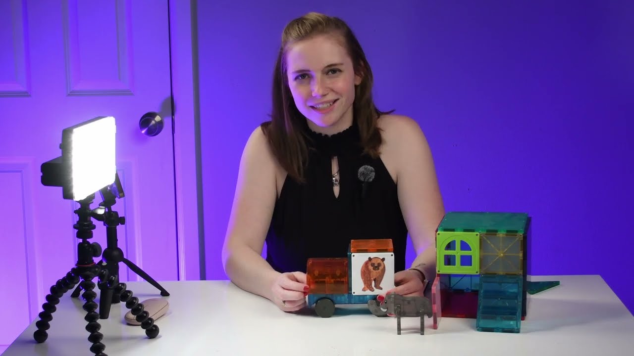 MAGNA-TILES Metropolis 110-Piece Magnetic Construction Set