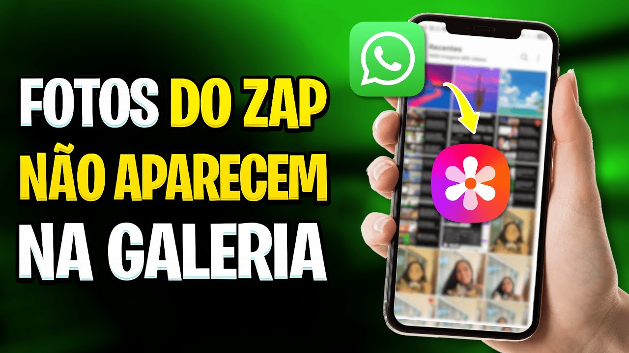 FOTOS E VÍDEOS DO WHATSAPP NÃO APARECEM NA GALERIA