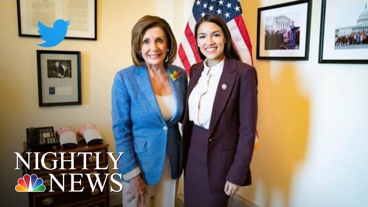 Pelosi, Ocasio-Cortez Meet To Smooth Over Differences | NBC Nightly News