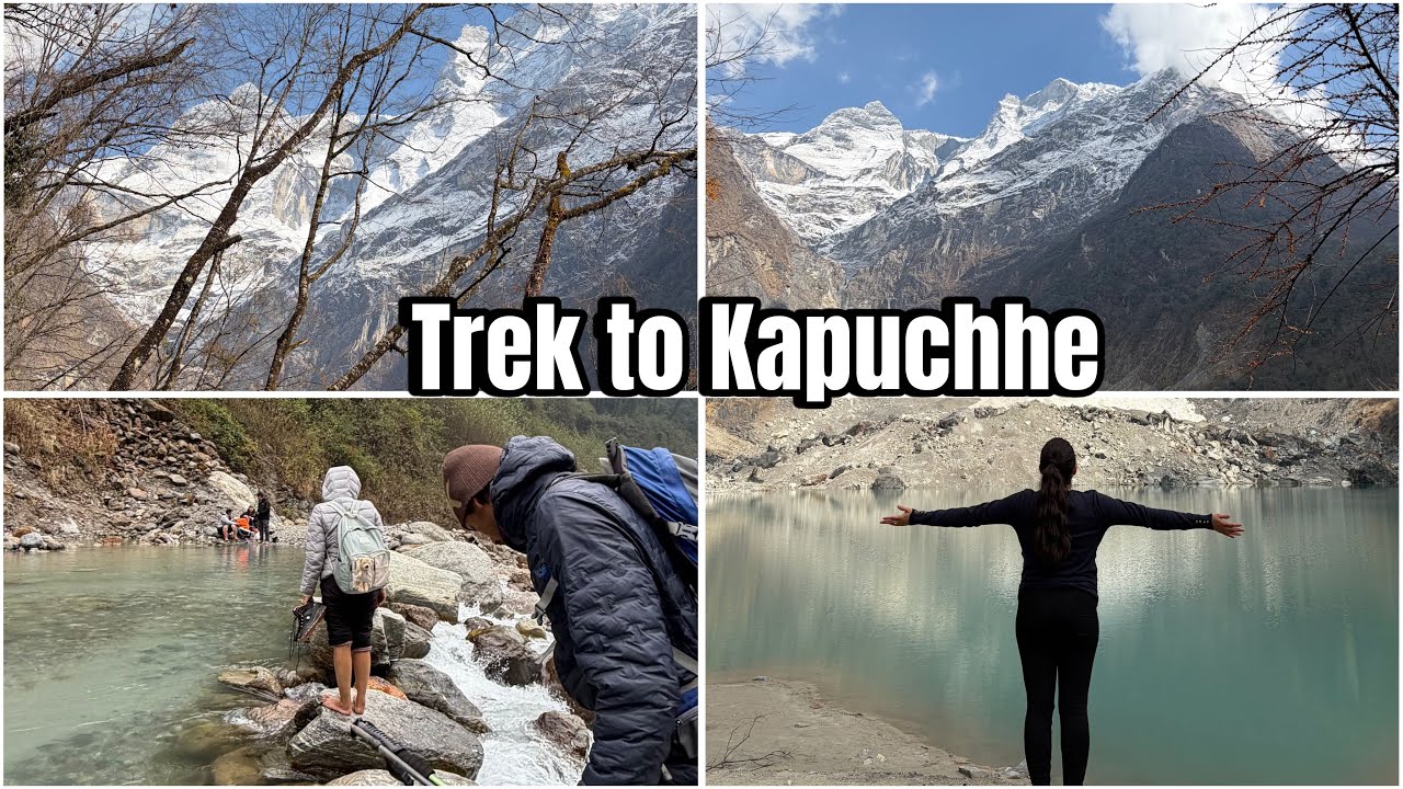 Trek to kapuchhe 🏔️🏔️