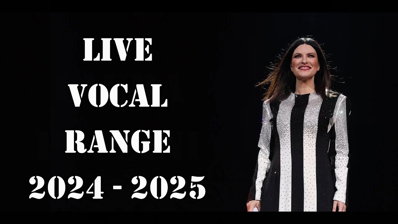 Laura Pausini - Live Vocal Range 2024/2025