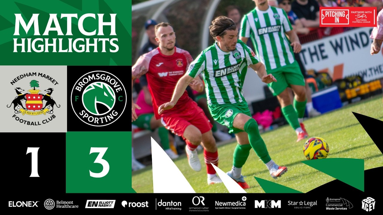 Ollie-Oop! Harrison header seals opening day win | Needham Market 1-3 Bromsgrove Sporting