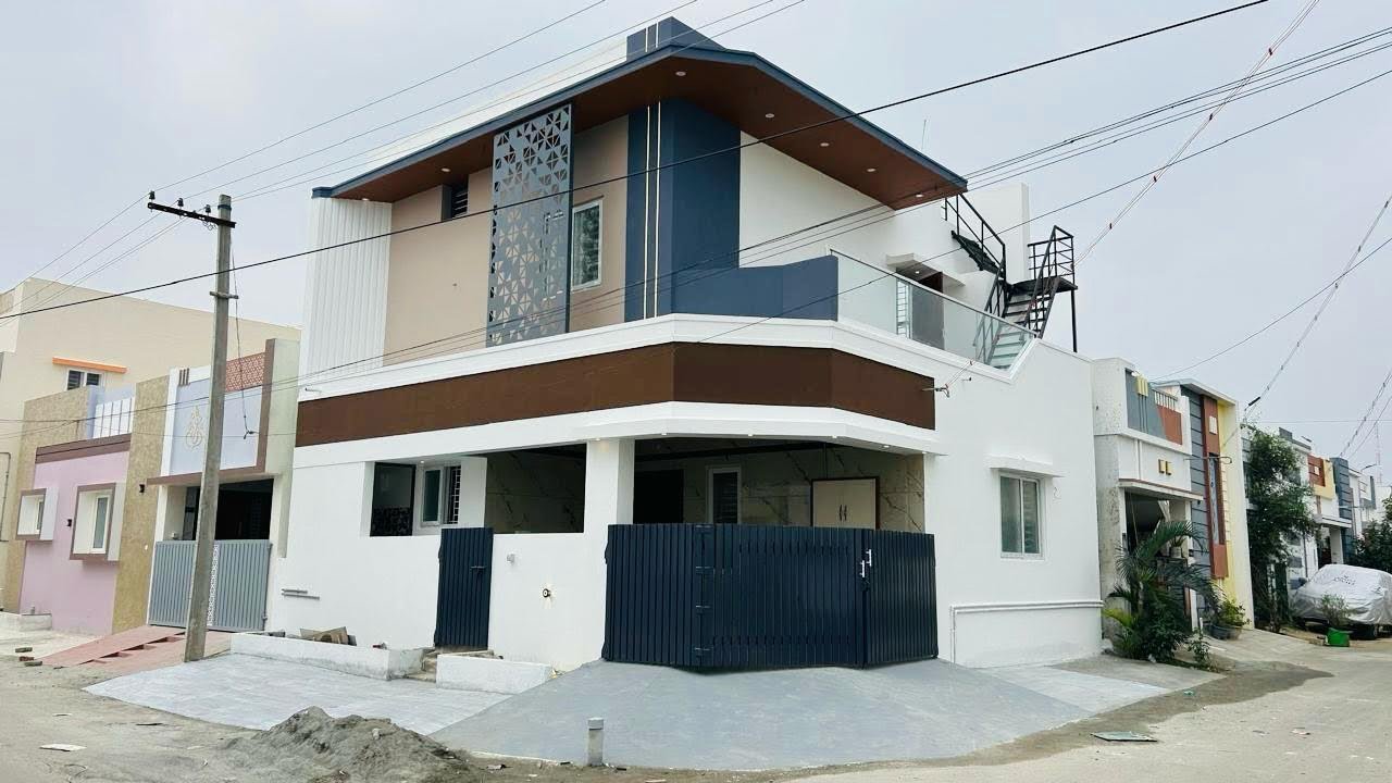 1700 SQFTல் அழகான 3BHK வீடு விற்பனைக்கு☎️97896-94896 🤩INTERIORS இடிகரை ரோட்டிற்கு அருகில்