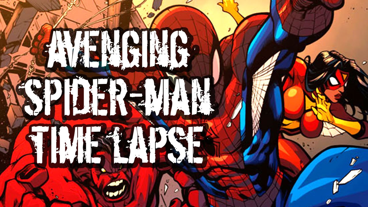 How To Color Comic Books! Avenging Spidey