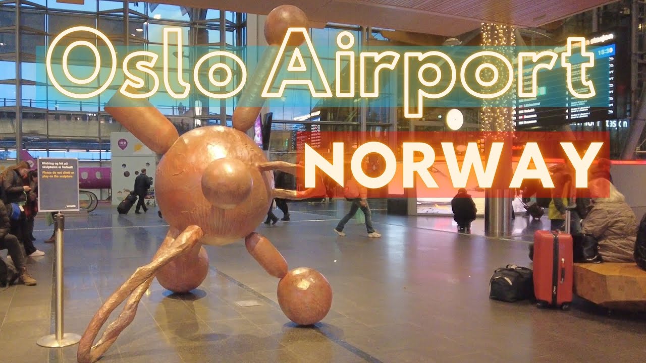 Oslo Gardermoen Airport (OSL) Walking Tour 4K (Norway)