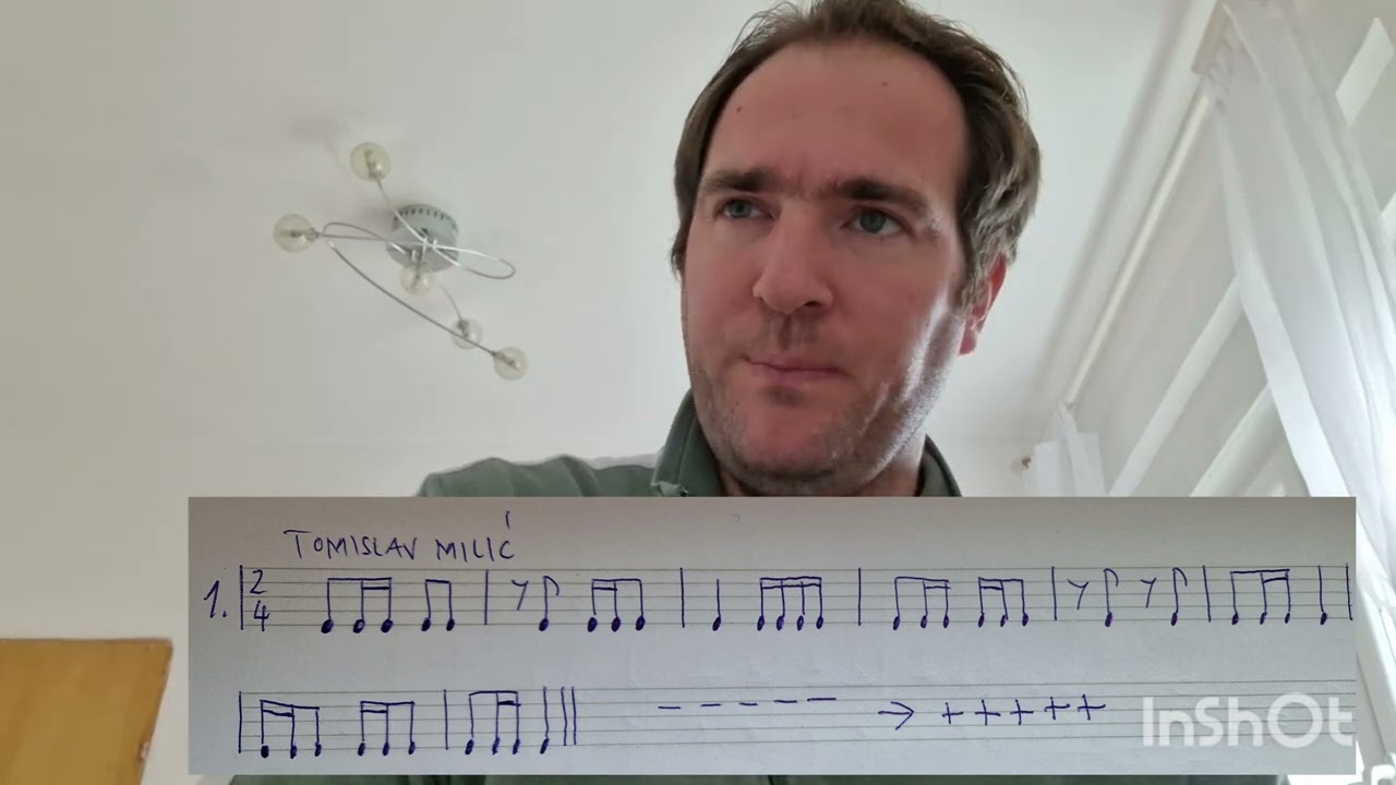 Solfeggio u 100 lekcija LEKCIJA 53 Ritamski diktat sa ritamskim figurama TA TE-FE, TA-FA TE.🙂🎵🎼🎶