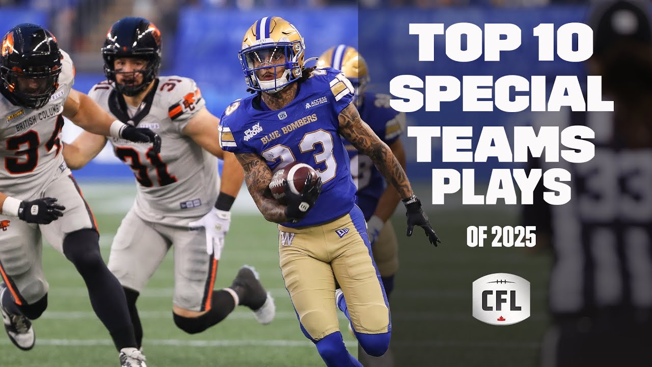 Top 10 Special Teams Plays of 2025