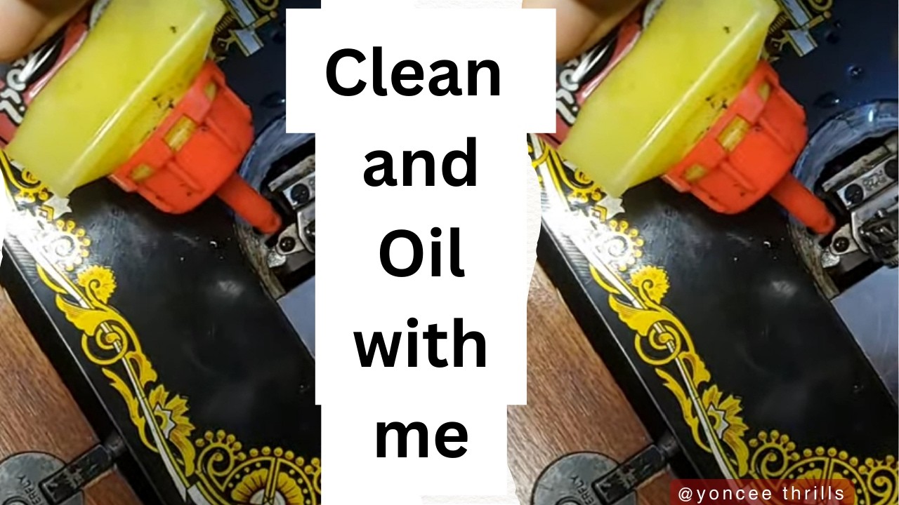 Butterfly Sewing Machine Maintenence | Proper Oiling Tutorial