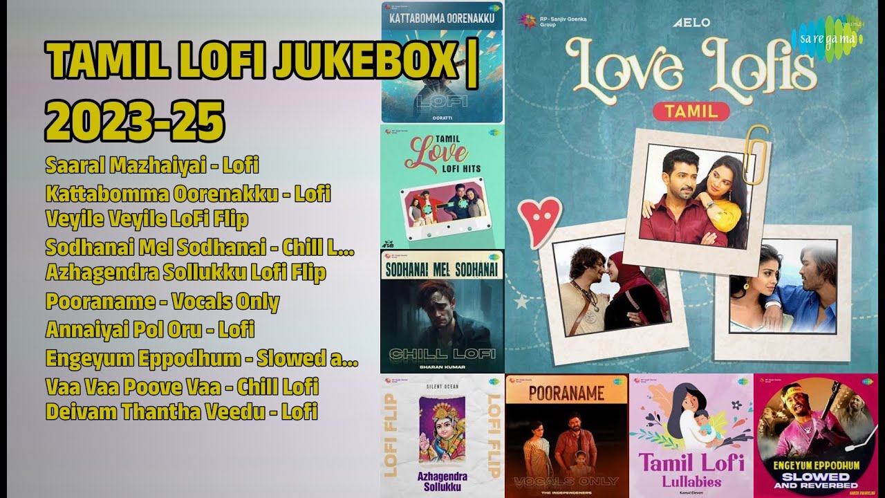 லோஃபி இசை அமுதம் (2023-25) | Saindhavi Songs | Saaral Mazhaiyai  Lofi