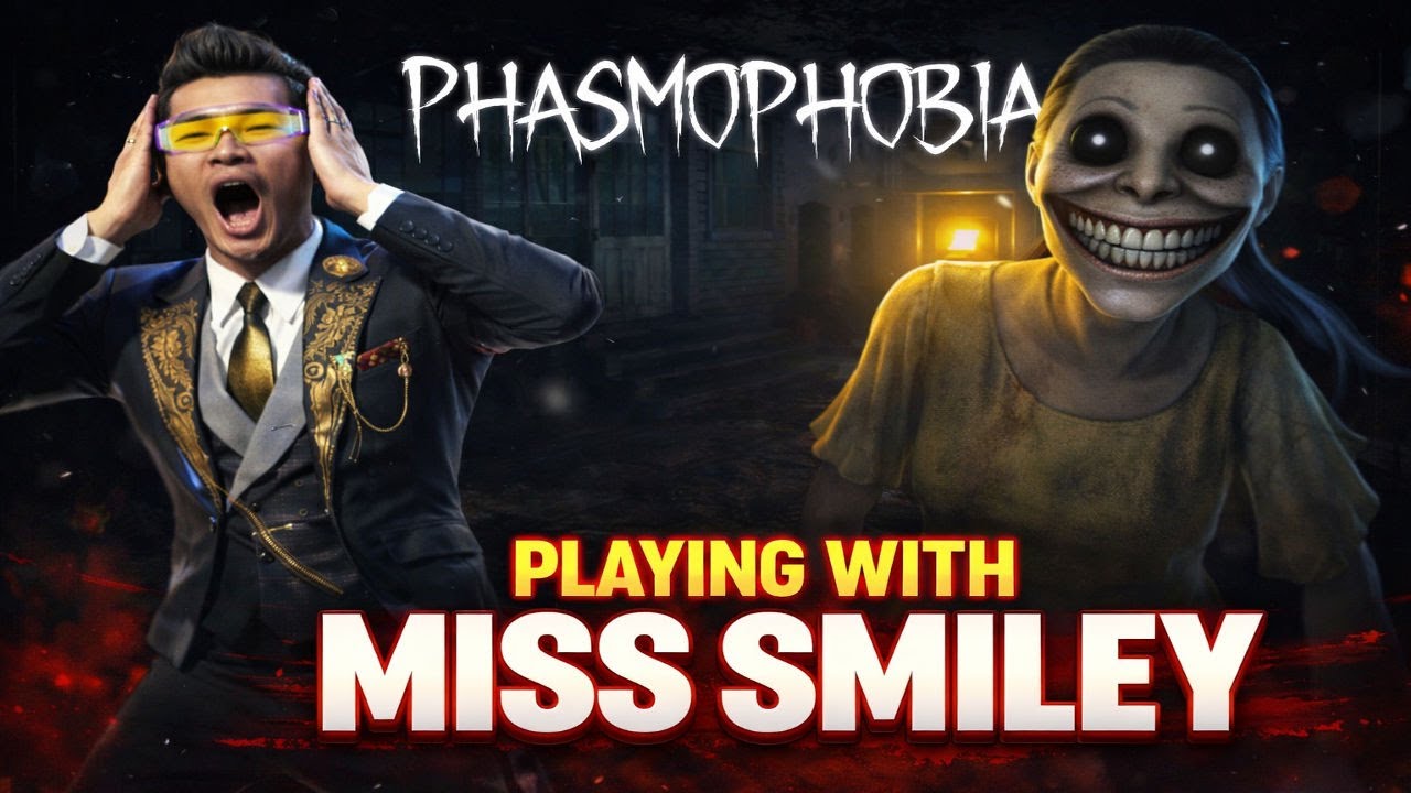 PLAYING WITH MISS SMILEY 😱 | Phasmophobia Scariest Ghost Encounter