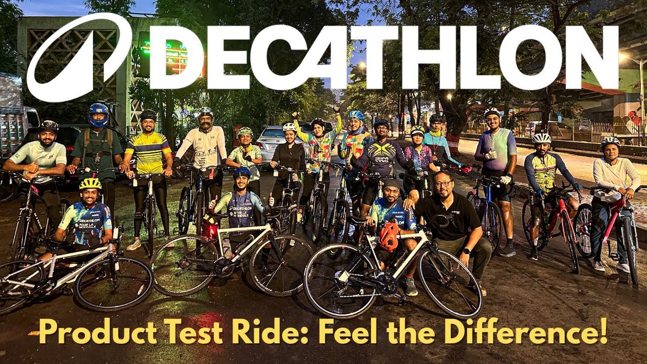 Decathlon's On-Road Product Testing experience session 