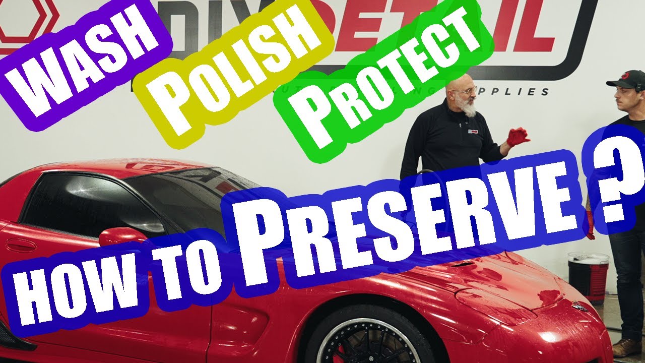 How to deep clean & POLISH an old Corvette!