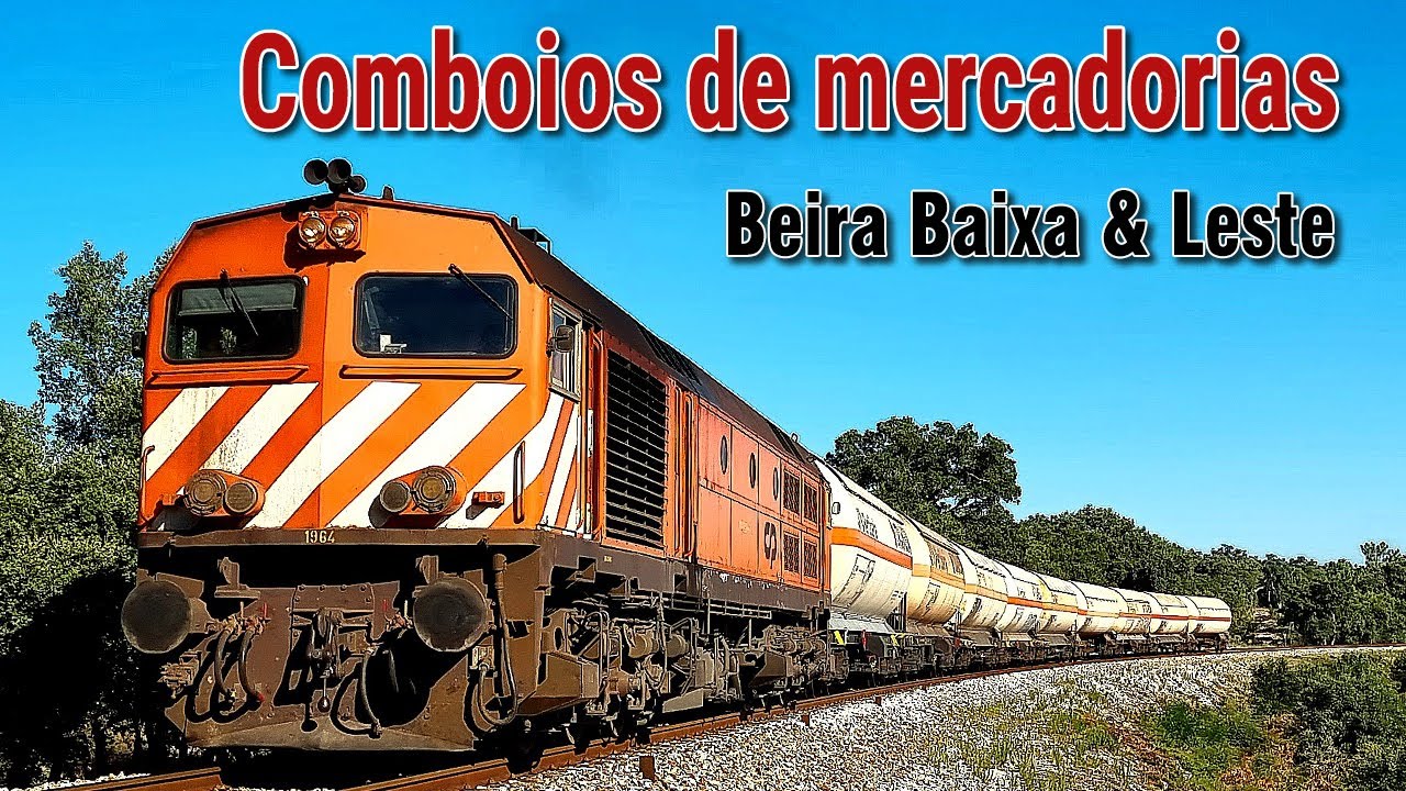 Comboios de mercadorias nas linhas da Beira Baixa e Leste