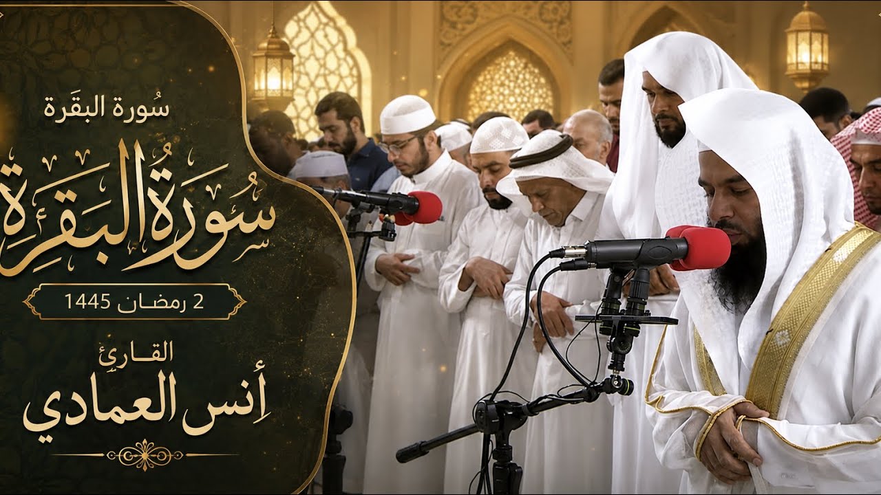 ماتيسر من سورة البقرة | أنس العمادي | ليلة 2 رمضان 1445 هـ