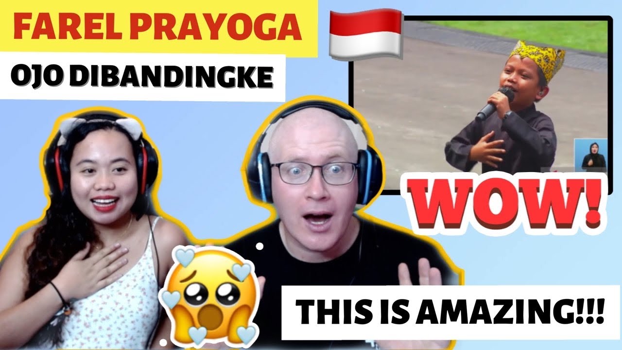 PENAMPILAN FAREL PRAYOGA - OJO DIBANDINGKE - DI DEPAN PRESIDEN JOKOWI | REACTION🇮🇩